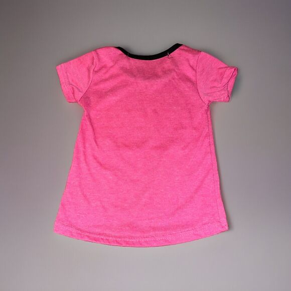 Love From The Heart Girls “Happy” Shorts Set Size 18 Months Cotton Blend - Picture 4 of 7